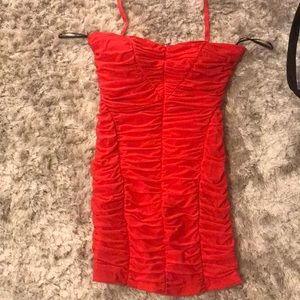 Bebe Red Dress